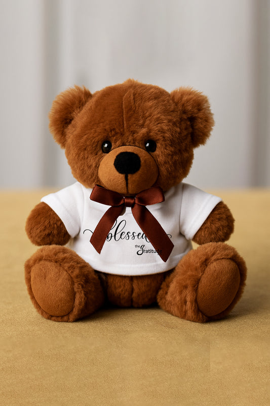 “GingerBlessed Bear” – The Sweet Bear of Gratitude